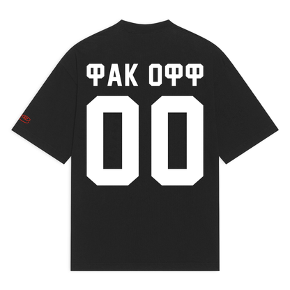 SSUR©️ FUCK OFF Cropped Max Heavyweight Tee