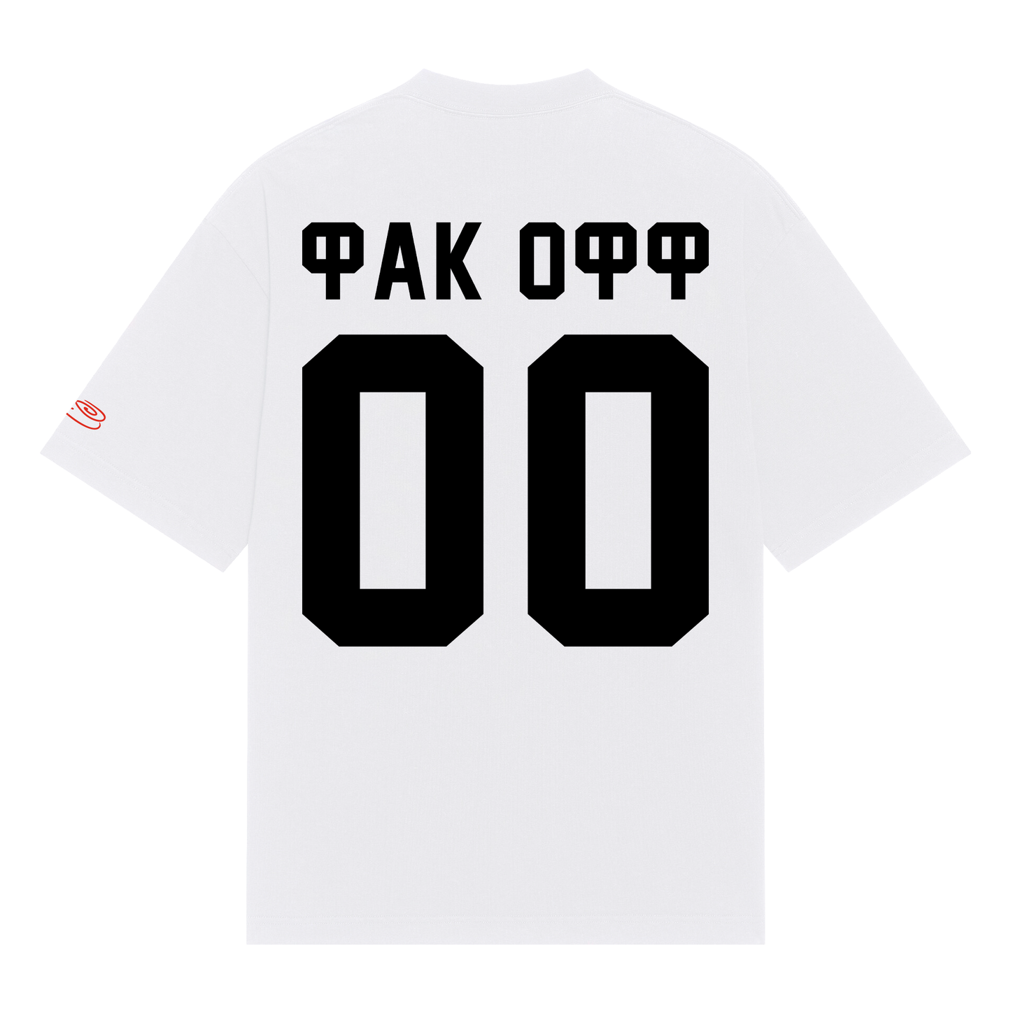 SSUR©️ FUCK OFF Cropped Max Heavyweight Tee