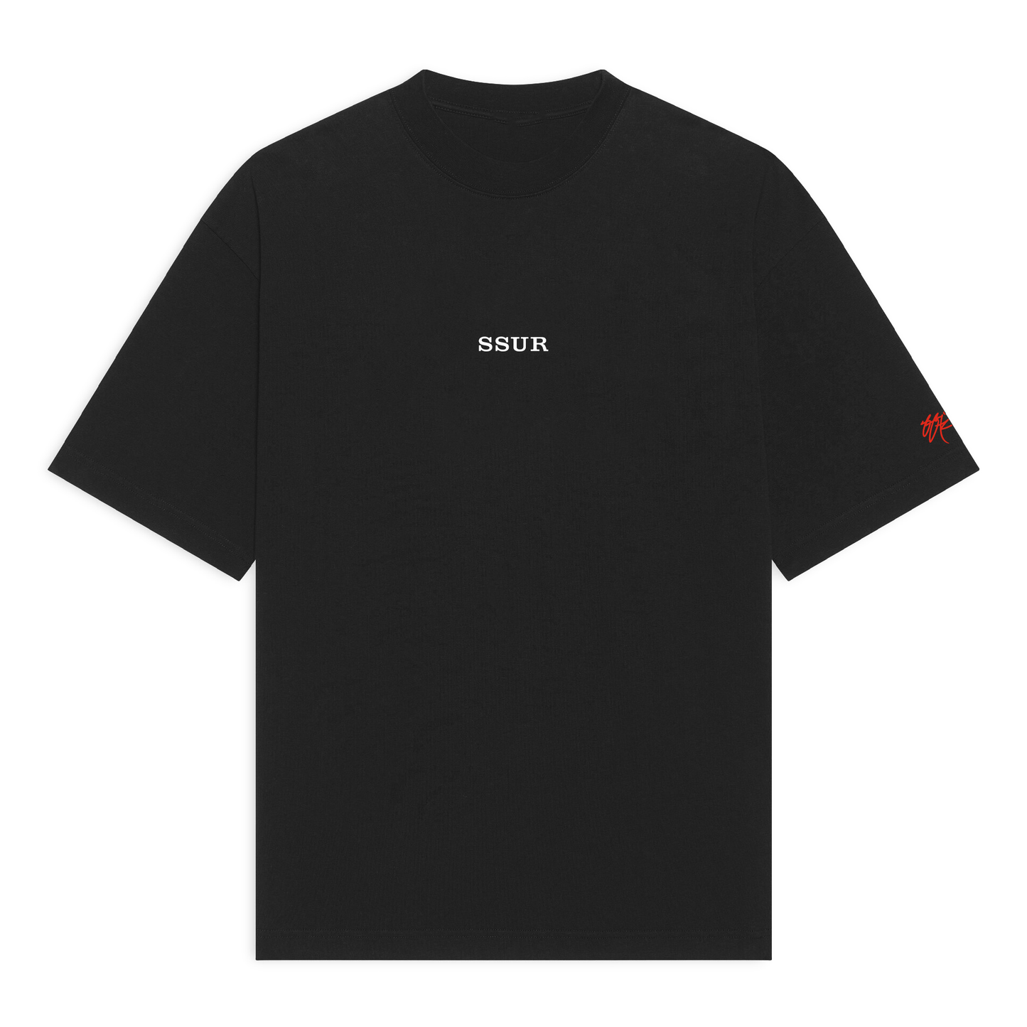 SSUR©️ FUCK OFF Cropped Max Heavyweight Tee