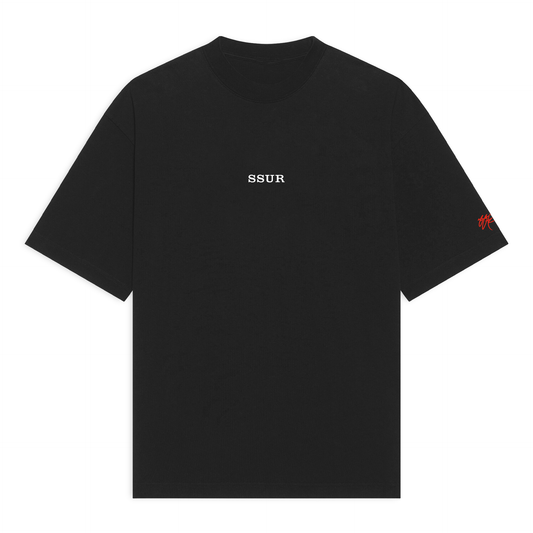 SSUR©️ FUCK OFF Cropped Max Heavyweight Tee