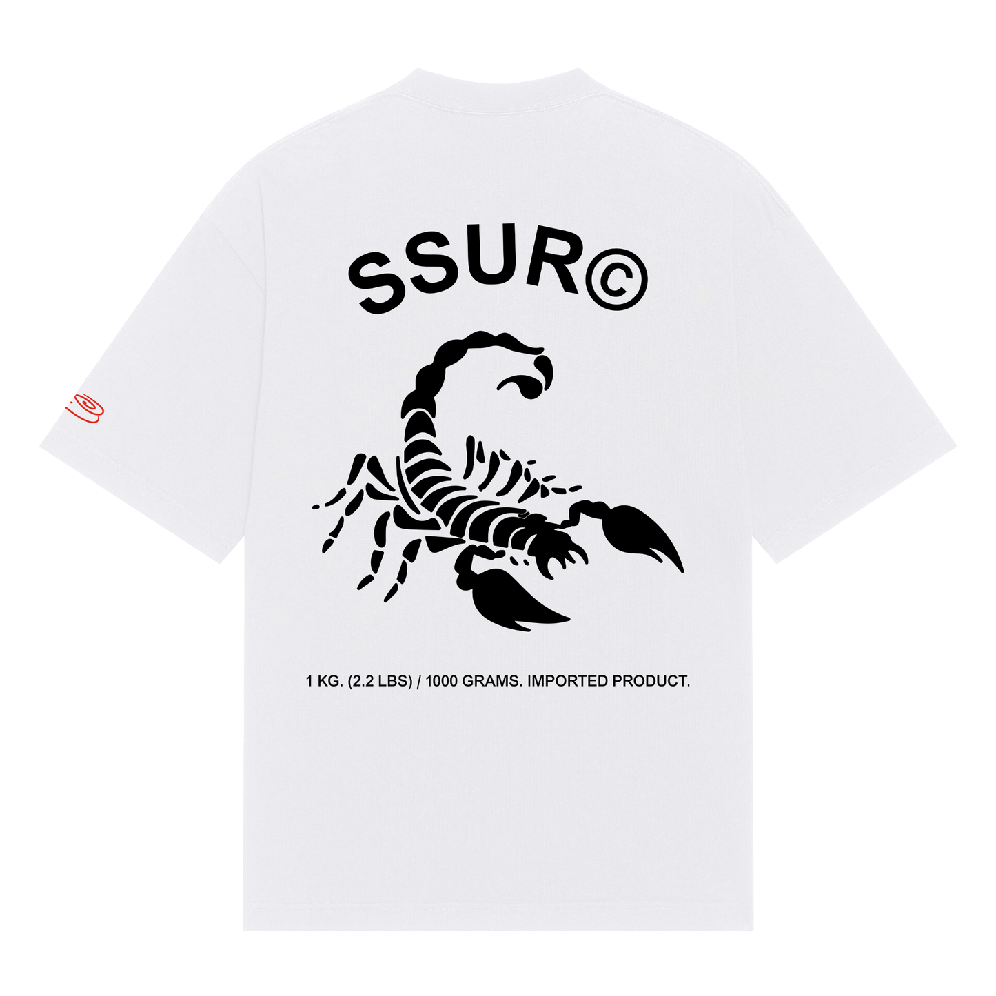 SSUR©️KILO Cropped Max Heavyweight Tee