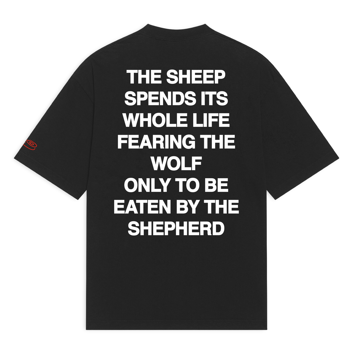 SSUR©️ NO FEAR Cropped Max Heavyweight Tee