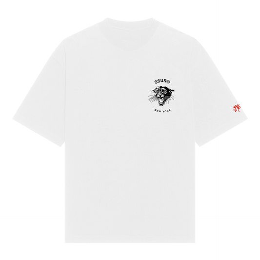 SSUR©️ Panther Cropped Max Heavyweight Tee
