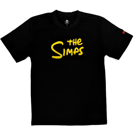 SIMPS BLACK T-SHIRT