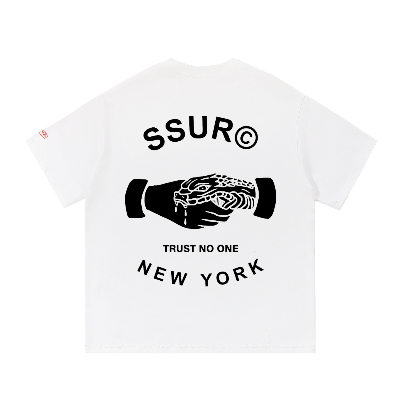 TRUST NO ONE Essential Cotton T-Shirt
