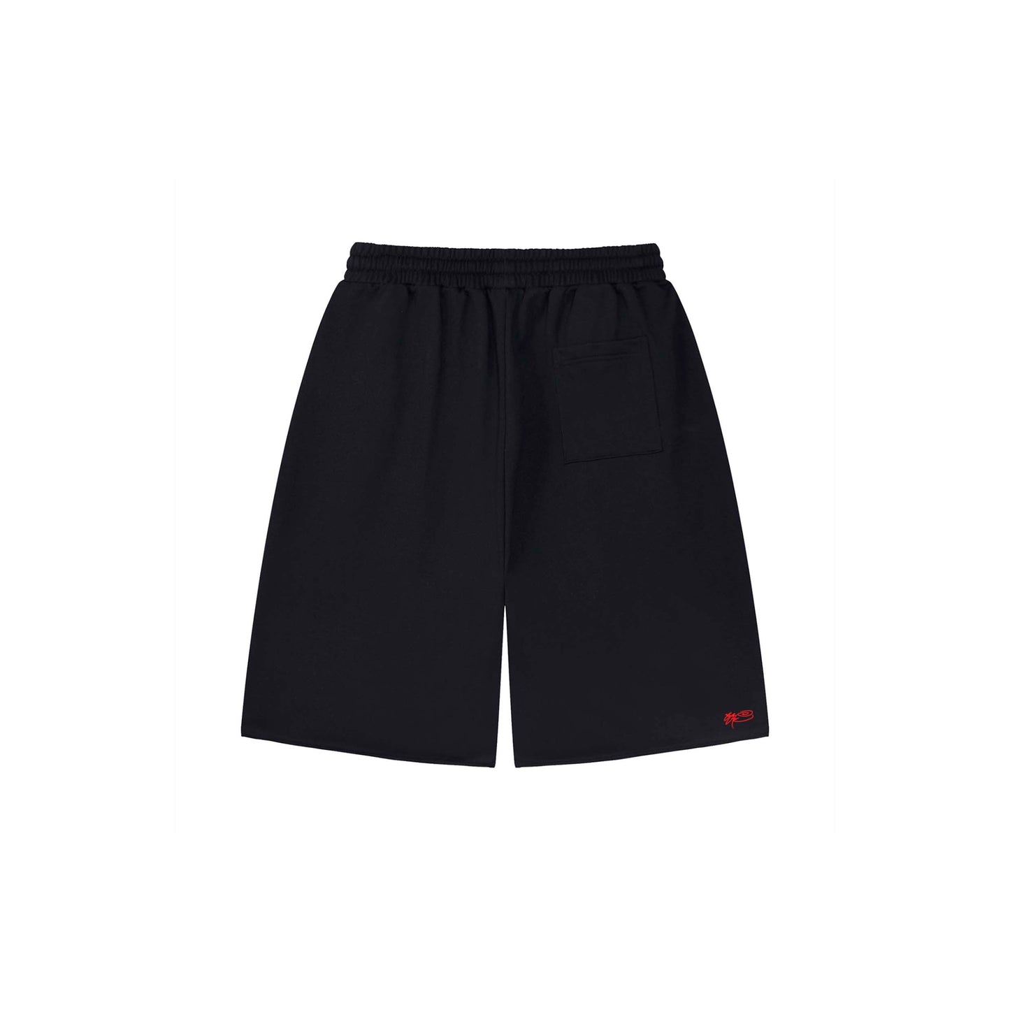 TRADE MARK Loose Raw Edge Shorts