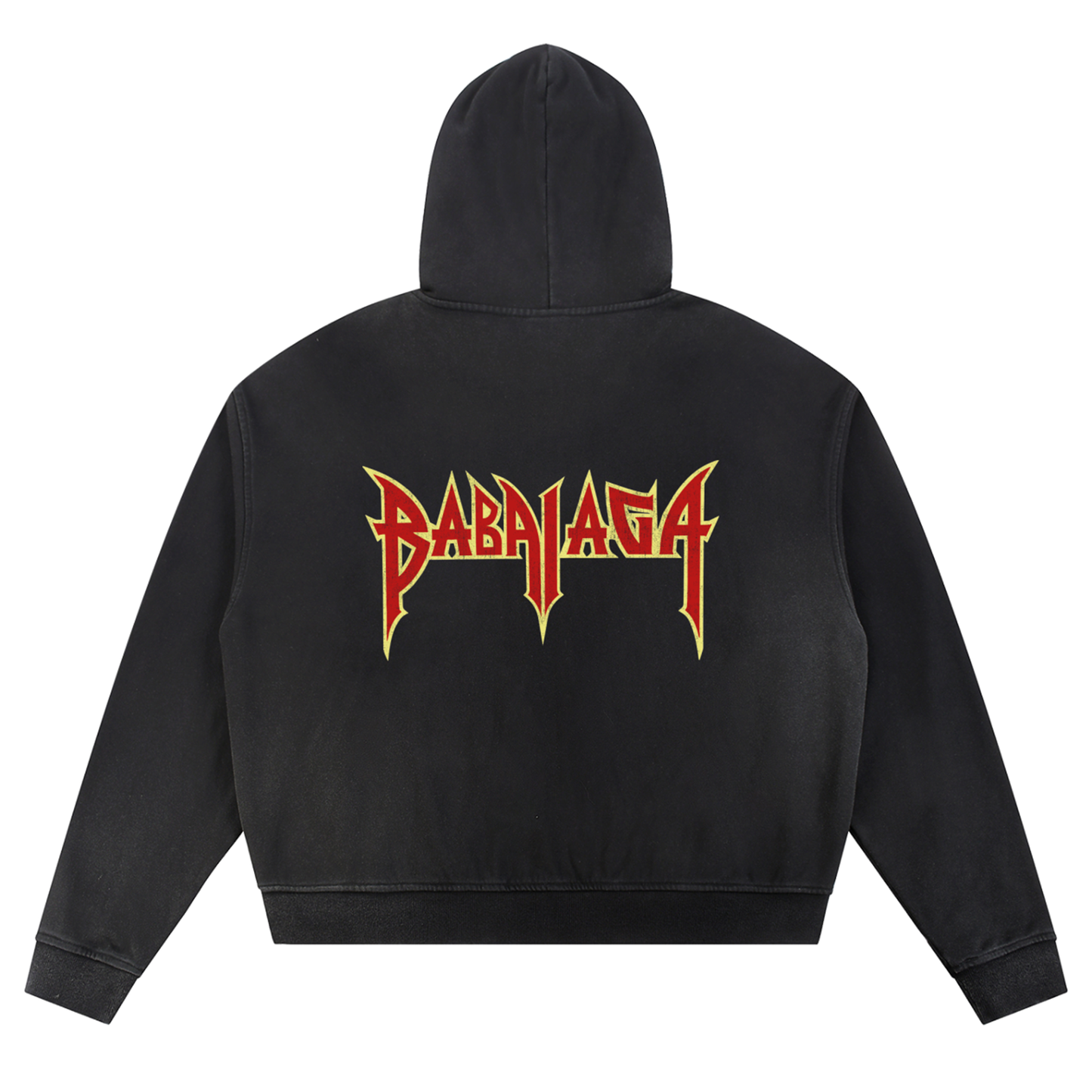 SSUR©️ D2 Raw Edge Fleece Zip Hoodie