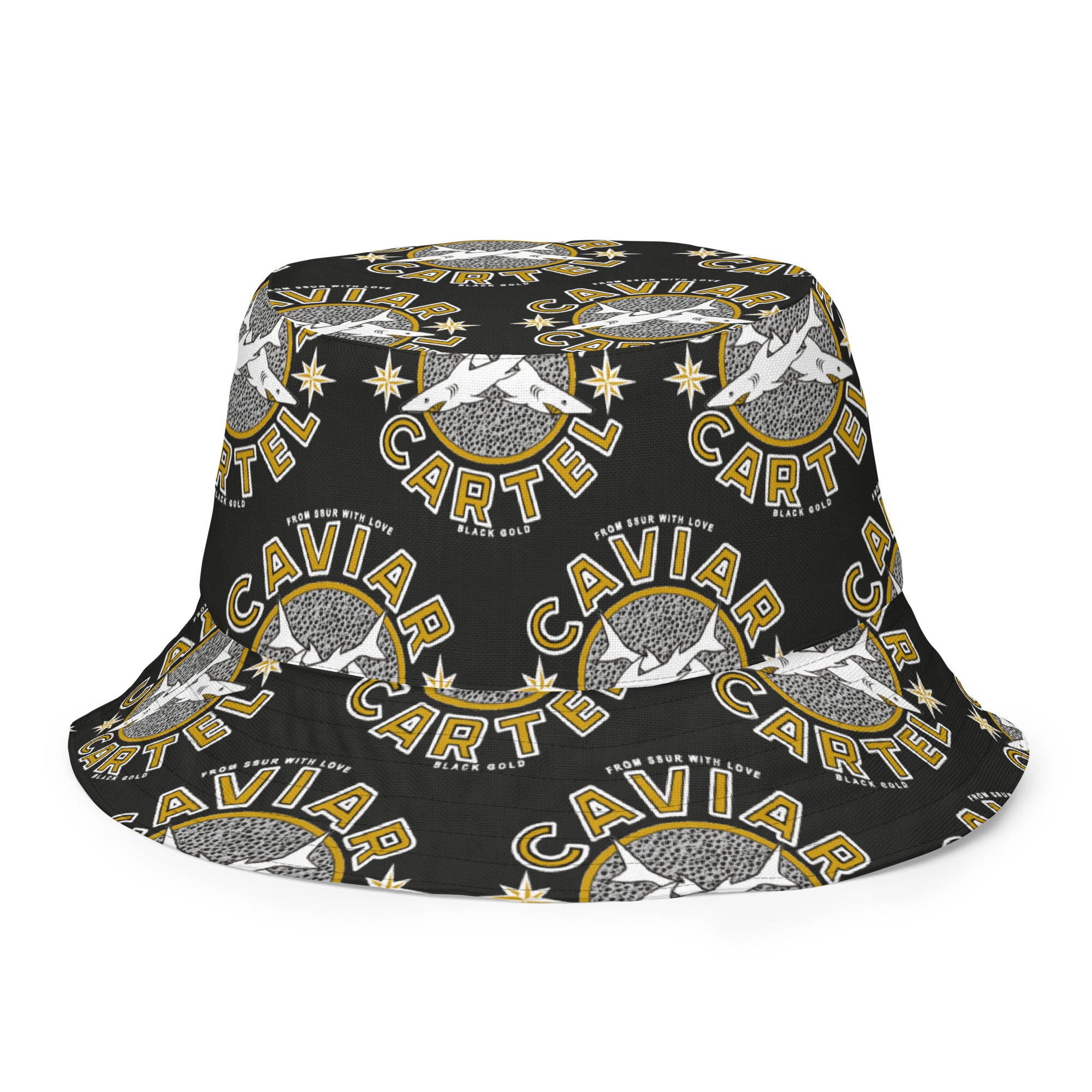 CAVIAR CARTEL®️ Logo Reversible bucket hat – SSUR