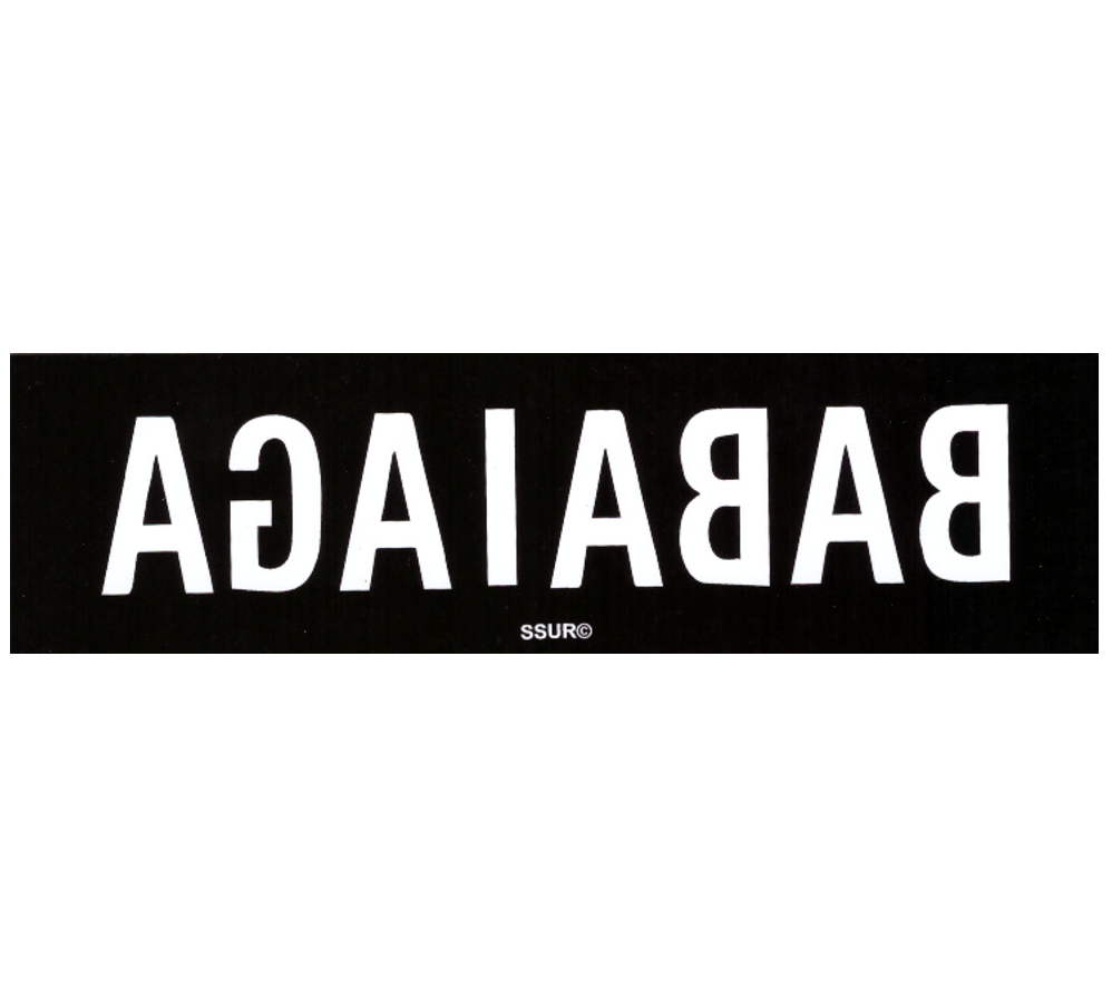 SSUR©️ BABAIAGA Sticker