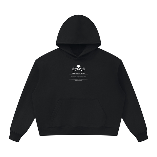 CONTROLLED SUBSTANCE MEMENTO MORI Oversized Heavyweight Hoodie