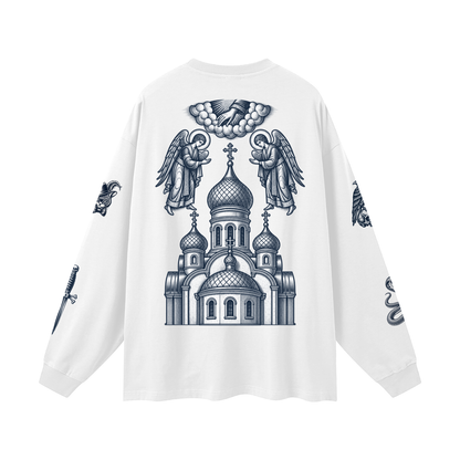 CAVIAR CARTEL CRIMINAL Oversized Long Sleeve T-Shirt
