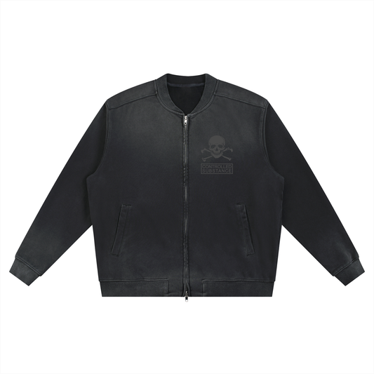 CONTROLLED SUBSTANCE THE VOID Heavyweight Baseball Jacket