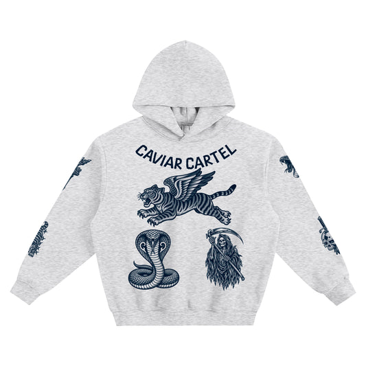 CAVIAR CARTEL CRIMINAL Fleeced Boxy Hoodie
