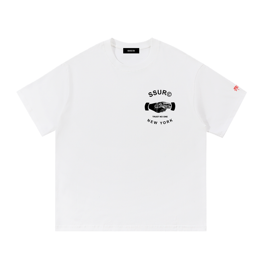 SSUR© TRUST NO ONE Essential Cotton T-Shirt