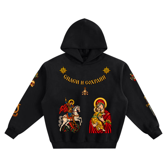 CAVIAR CARTEL CRIMINAL Fleeced Boxy Hoodie