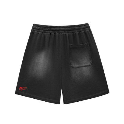 SSUR©️ D2 Raw Edge Cotton Shorts