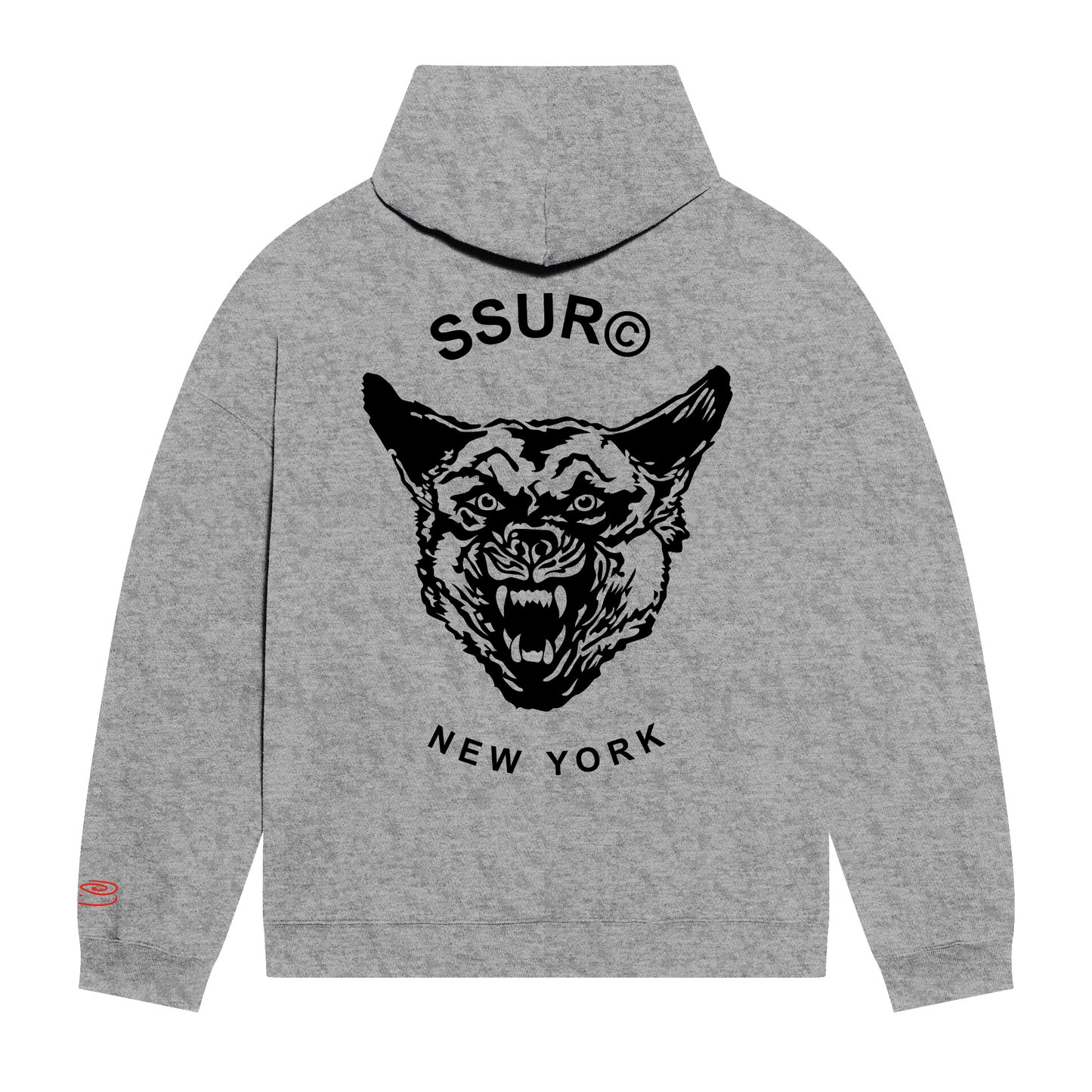 SSUR©️ Angry Again Heavyweight Hoodie