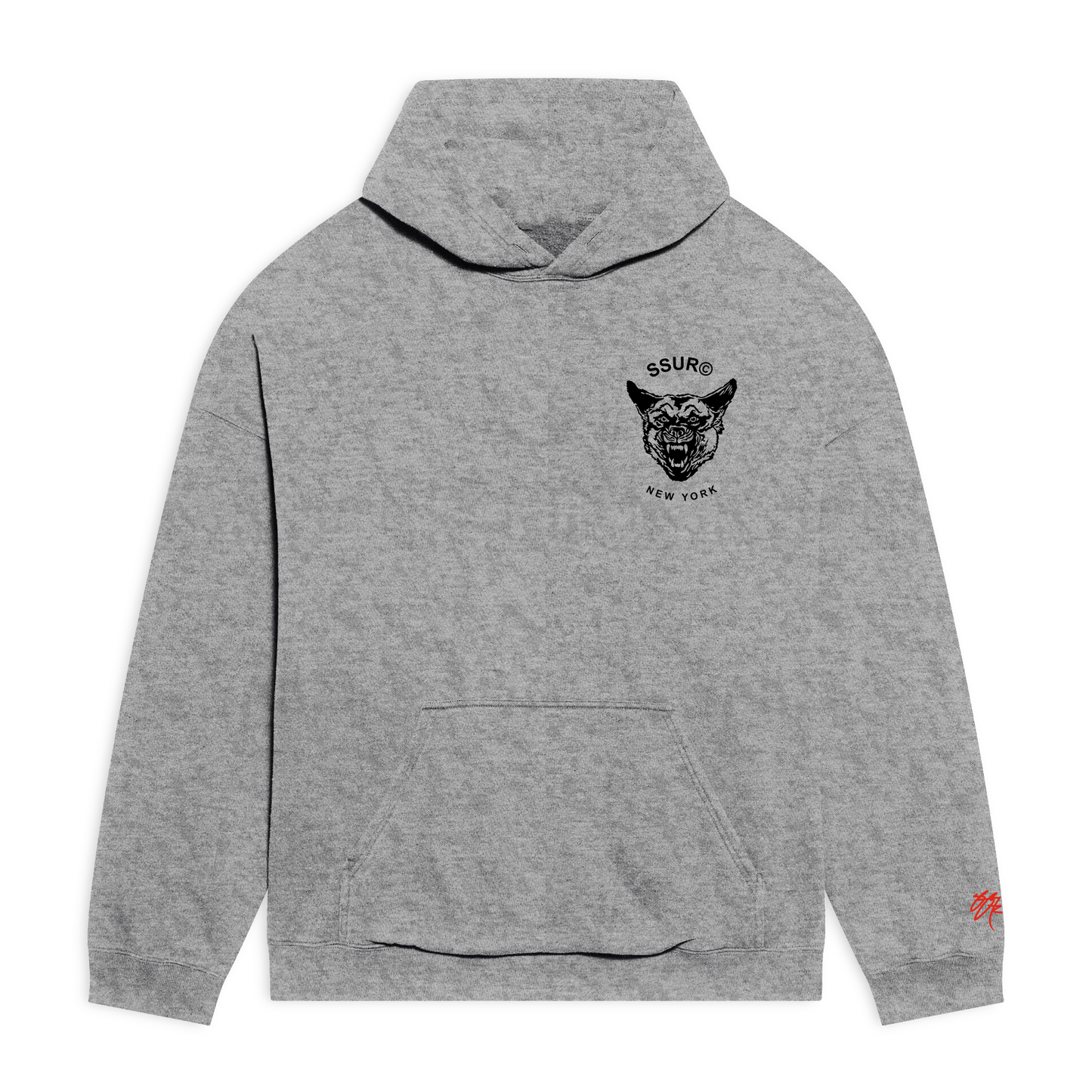 SSUR©️ Angry Again Heavyweight Hoodie