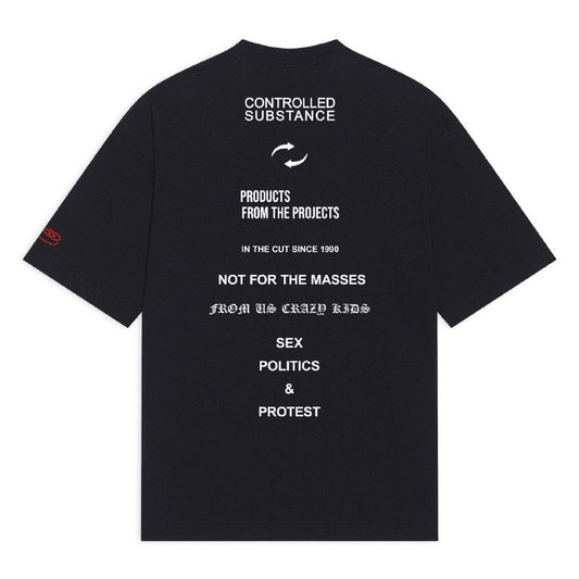 CONTROLLED SUBSTANCE LOGO T-SHIRT