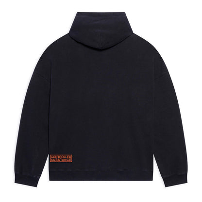 CONTROLLED SUBSTANCE FADE TO BLACK REVERSE HOODIE
