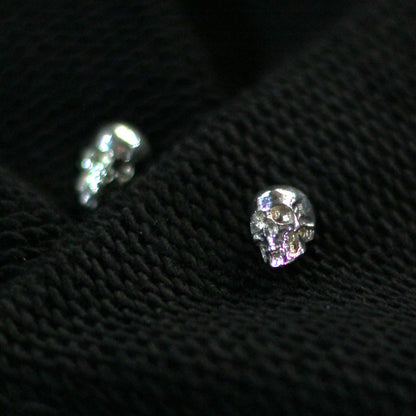 CONTROLLED SUBSTANCE .925 SILVER SKULL ACCESSORIES/EARRINGS HOODIE