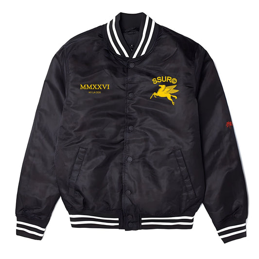 SSUR©️PEGASUS satin team jacket