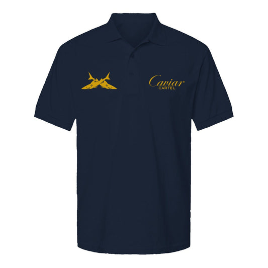 CAVIAR CARTEL®️ Logo Jersey Polo