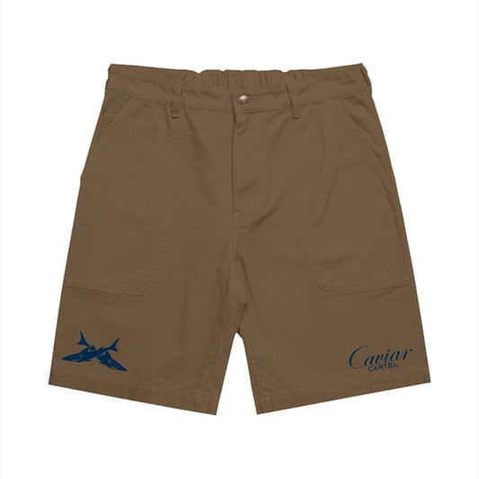 CAVIAR CARTEL®️ Logo Canvas Shorts