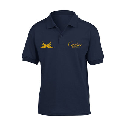 CAVIAR CARTEL®️ Logo KIDS Jersey Polo