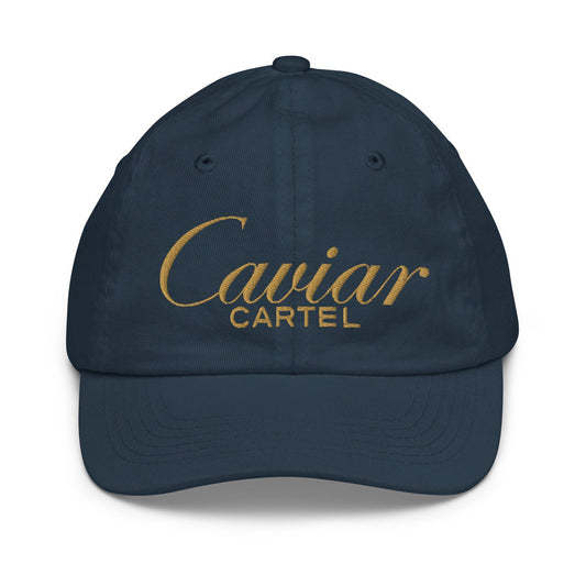 CAVIAR CARTEL®️ Logo KIDS Baseball Cap