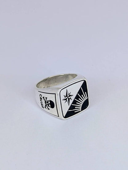 CAVIAR CARTEL KSIVA signet ring-from SSUR©️with LOVE