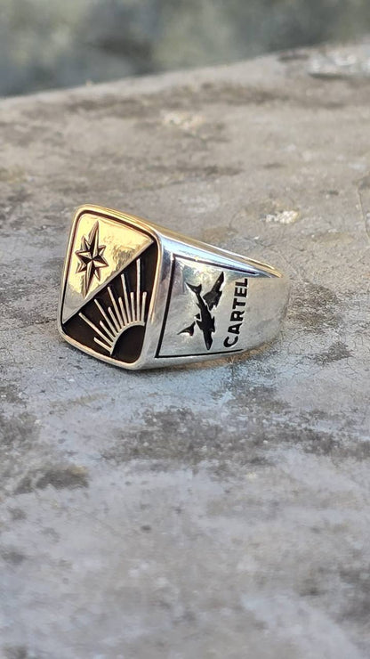 CAVIAR CARTEL KSIVA signet ring-from SSUR©️with LOVE