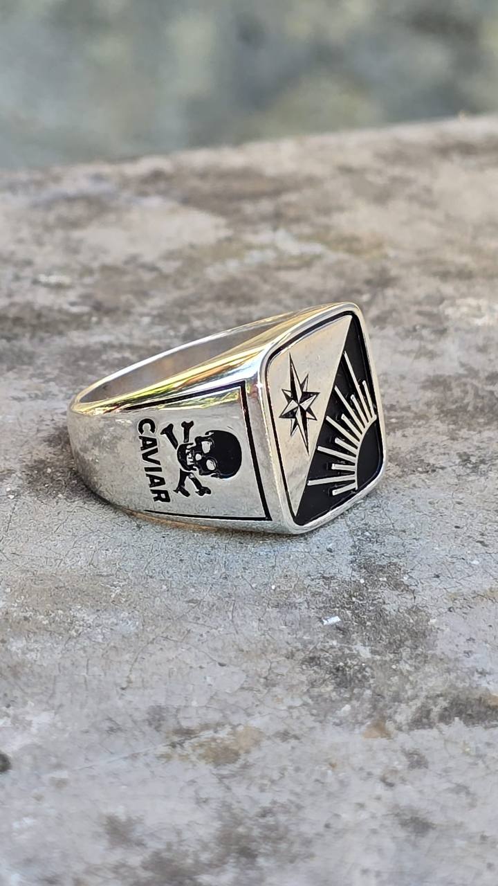 CAVIAR CARTEL KSIVA signet ring-from SSUR©️with LOVE