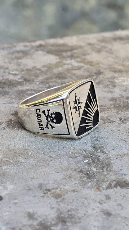 CAVIAR CARTEL KSIVA signet ring-from SSUR©️with LOVE