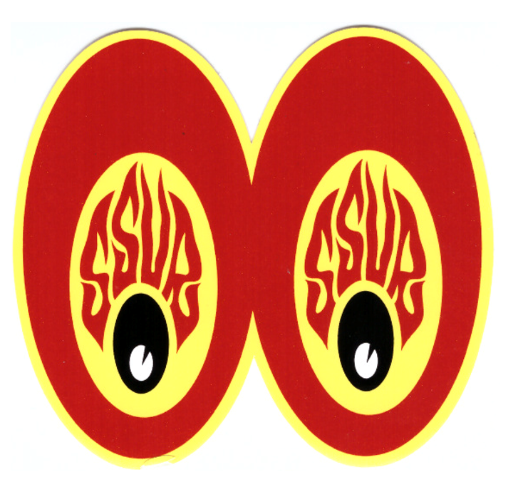 SSUR©️ Red Eyes Sticker
