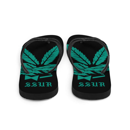 SSUR©️ 420 Sublimation Flip Flops