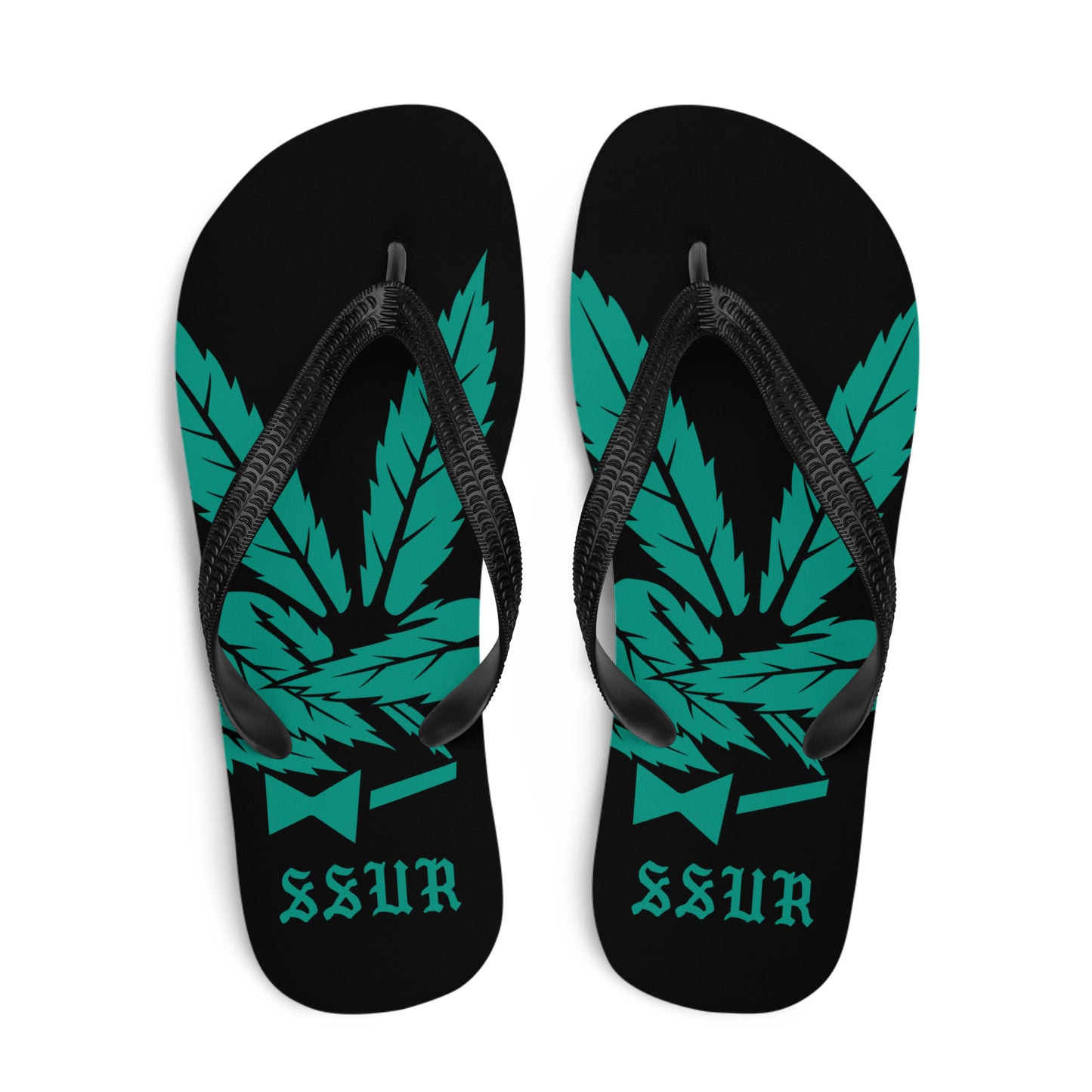 SSUR©️ 420 Sublimation Flip Flops