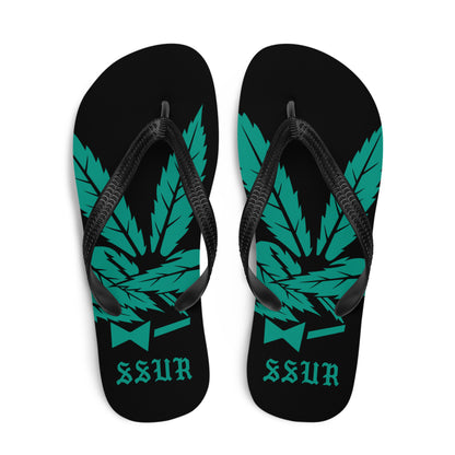 SSUR©️ 420 Sublimation Flip Flops