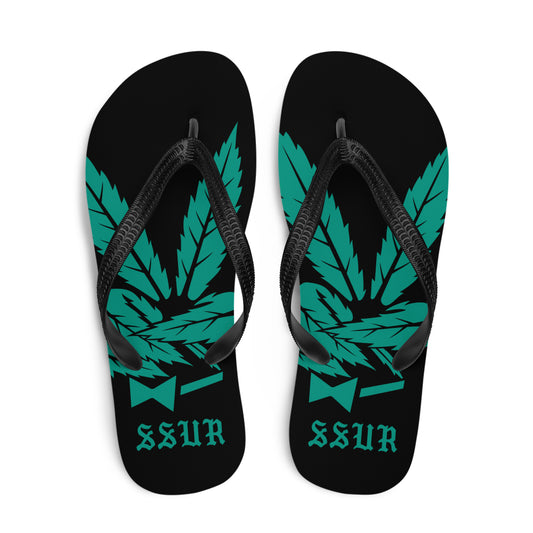 SSUR©️ 420 Sublimation Flip Flops