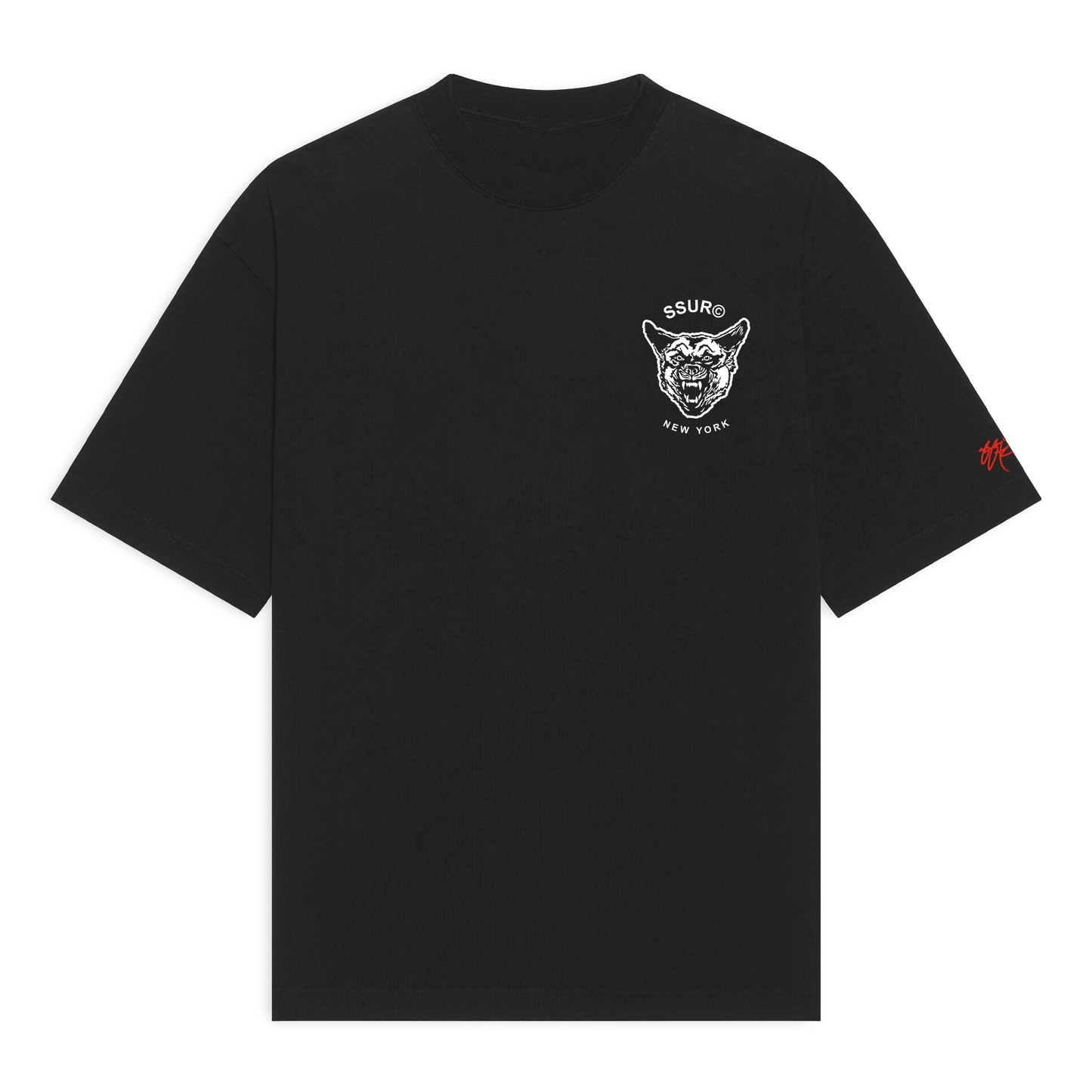 SSUR©️ Angry Again Cropped Max Heavyweight Tee