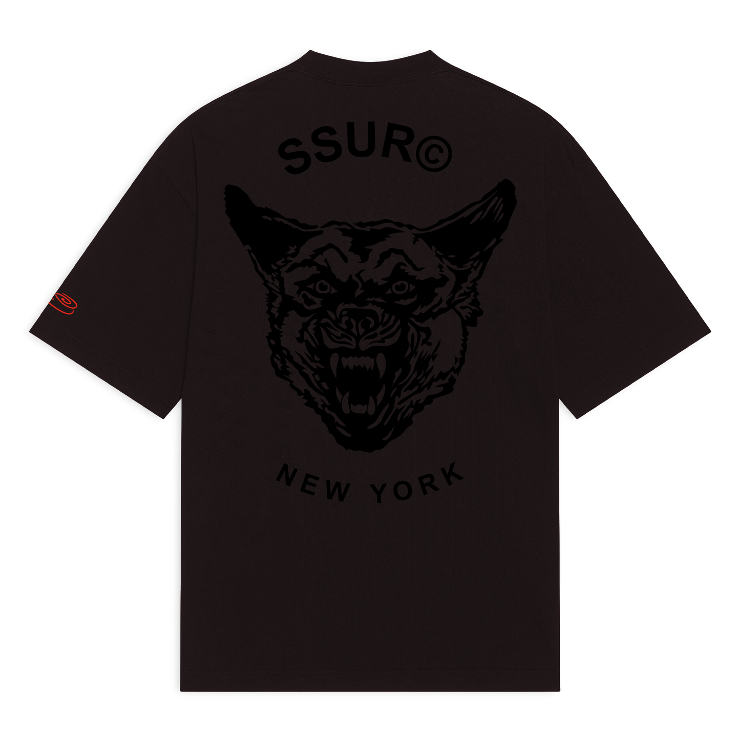 SSUR©️ Angry Again Cropped Max Heavyweight Tee