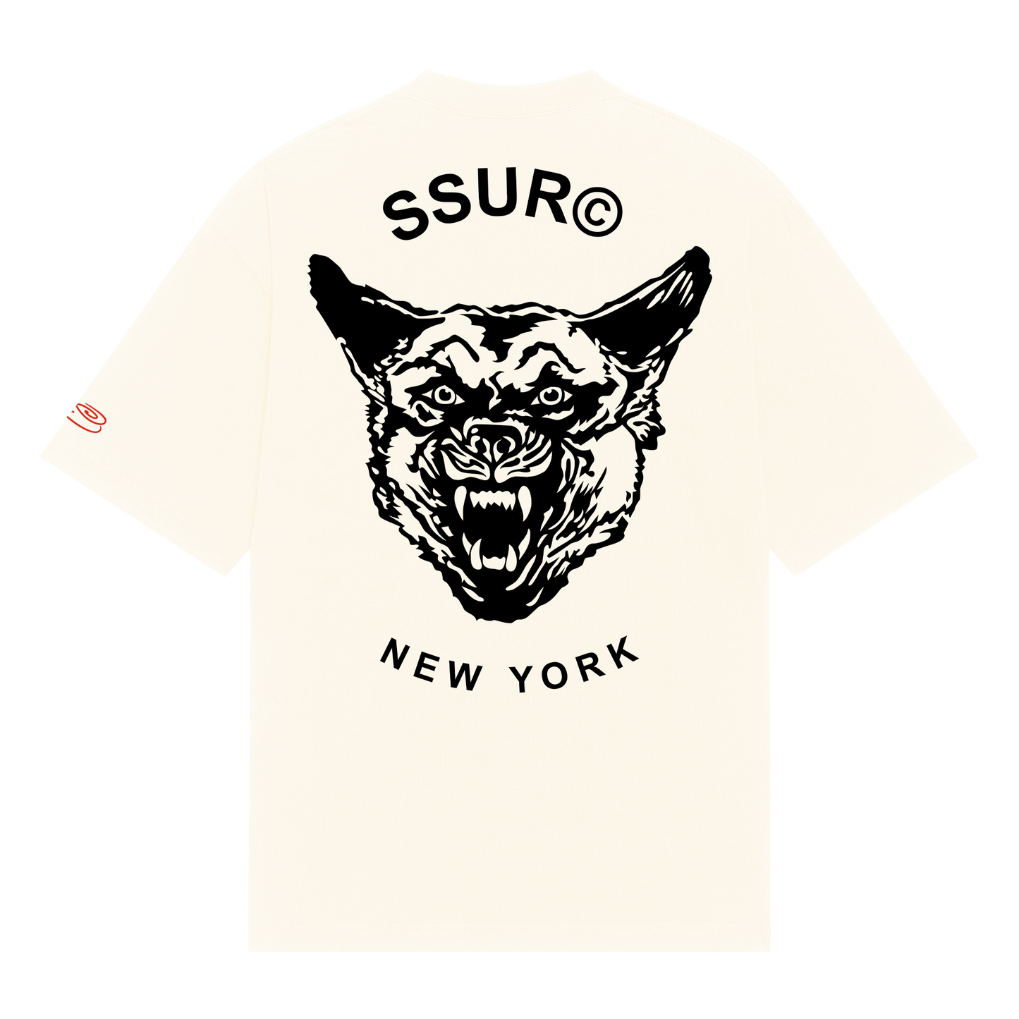 SSUR©️ Angry Again Cropped Max Heavyweight Tee