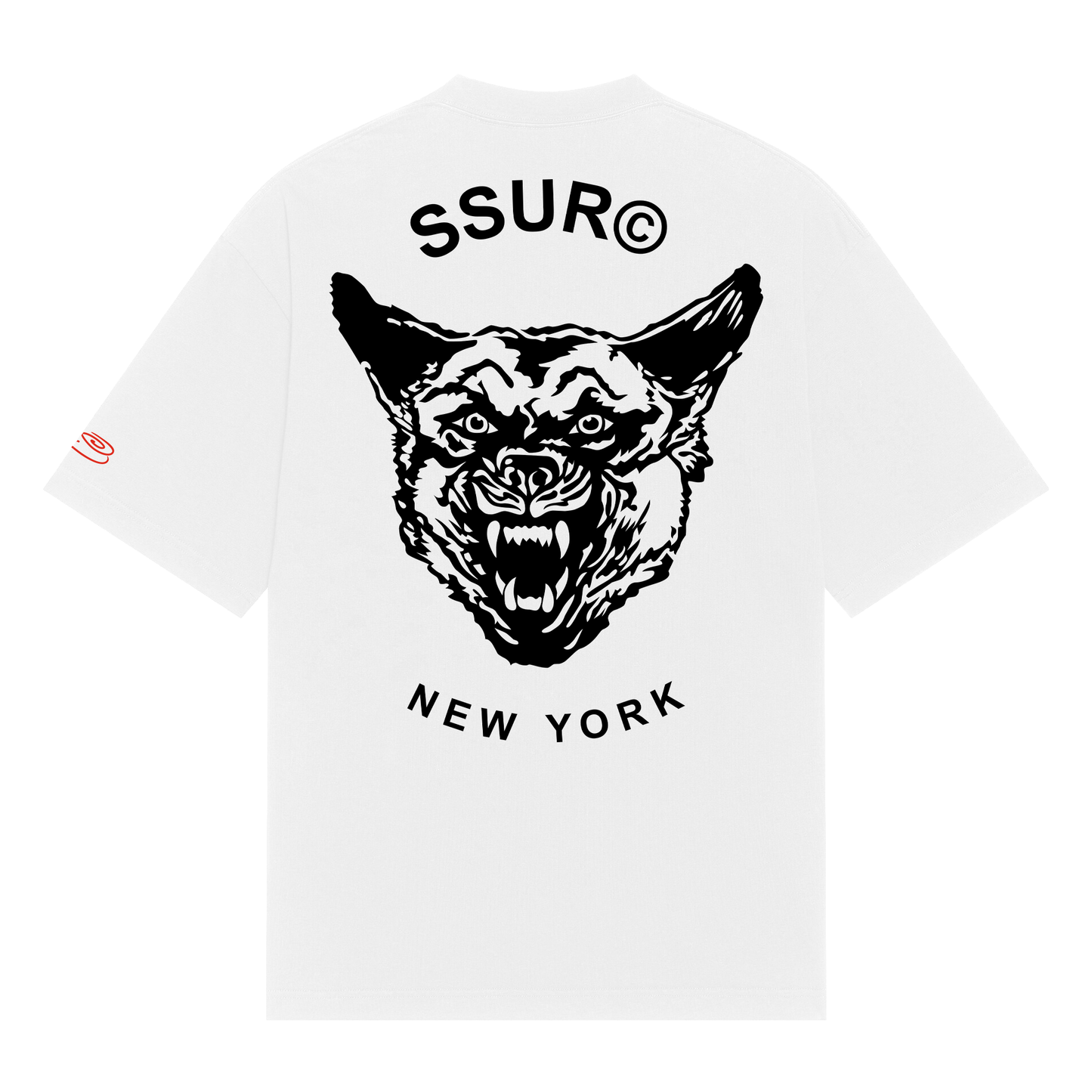 SSUR©️ Angry Again Cropped Max Heavyweight Tee