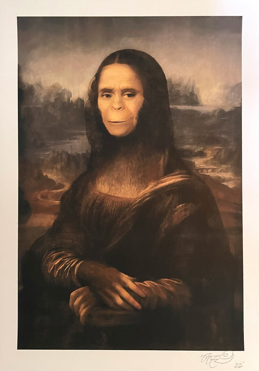 SSUR MONA APE Giclee Art Print