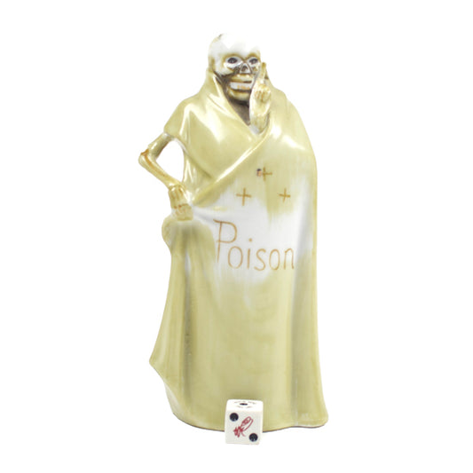 Vintage "Poison" Decanter with Six Cups