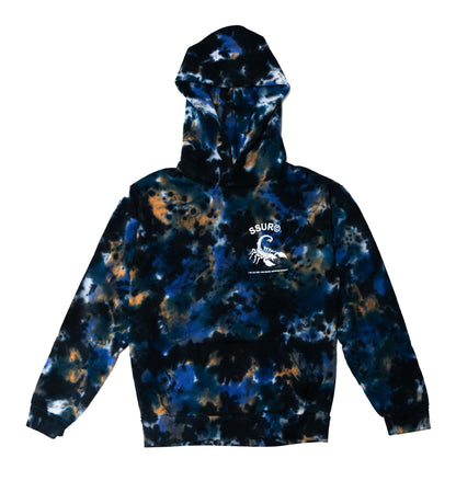SCORPION EXPLOSION TIE DYE HOODY