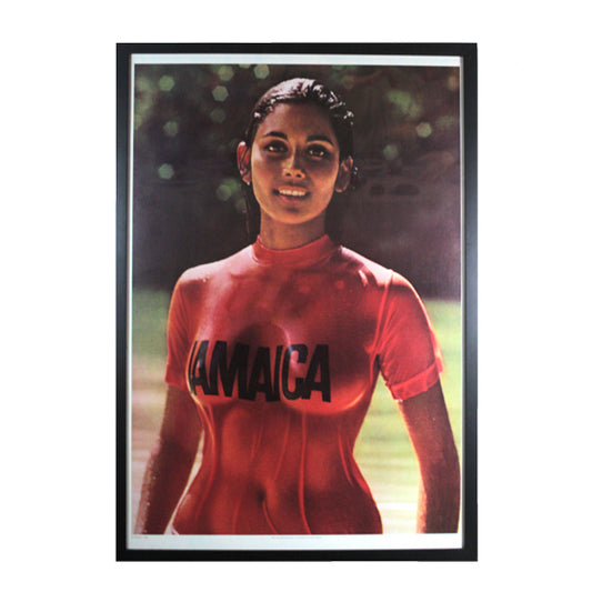 Original vintage Framed "Sintra" Jamaica Poster