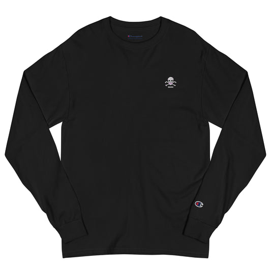 SSUR©️/Champion® skull logo Long Sleeve Shirt